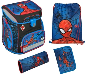 scooli Easy Fit Spider-Man Schultaschen-Set, 5-tlg.