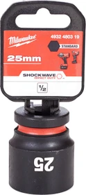 Milwaukee Shockwave Außensechskant Steckschlüssel 1/2", 25x42mm, 1 Stück