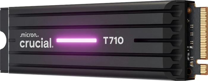 Crucial T710 SSD 2TB, M.2 2280 / M-Key / PCIe 5.0 x4, Kühlkörper