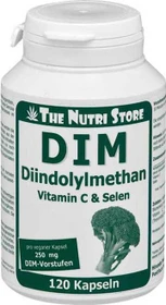 The Nutri Store DIM Diindolylmethan 250mg vegetarische Kapseln, 120 Stück