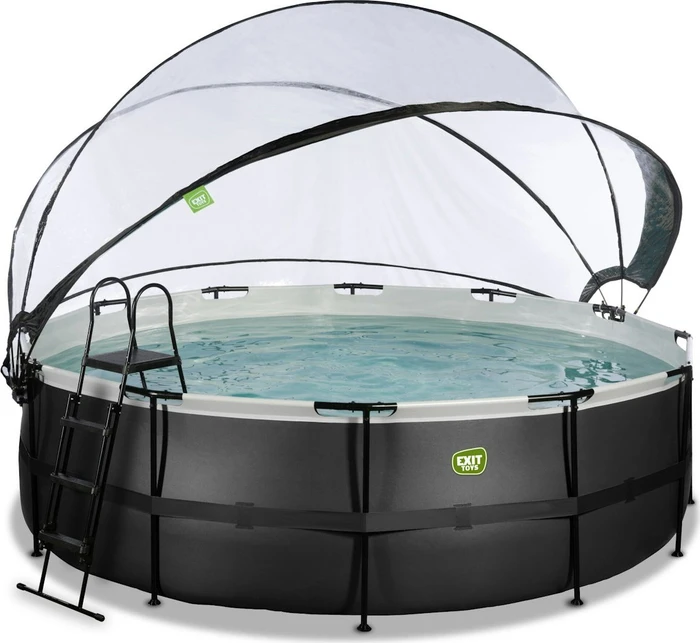 Exit Toys Pool mit Sandfilterpumpe und Abdeckung 450x122cm