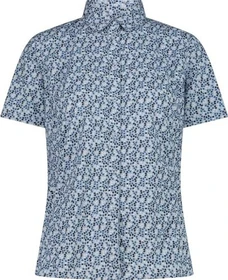CMP Geometrischer-Druck Hemd kurzarm sky blue/space (Damen)