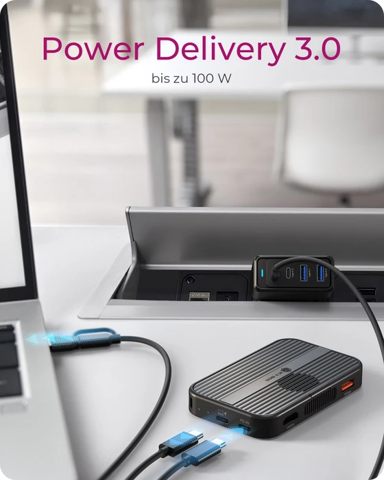 RaidSonic Icy Box IB-DK4071M-CU31, USB-C 3.1 [Buchse]