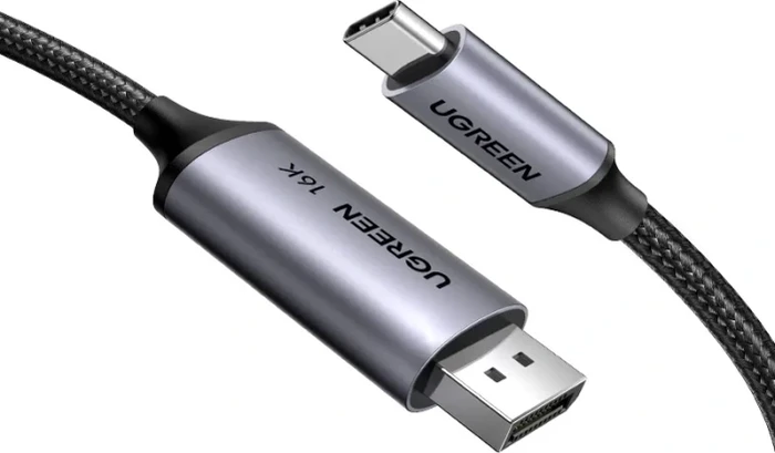 Ugreen CM707 USB-C [Stecker] auf DisplayPort 2.1 [Stecker] Adapterkabel, 2m
