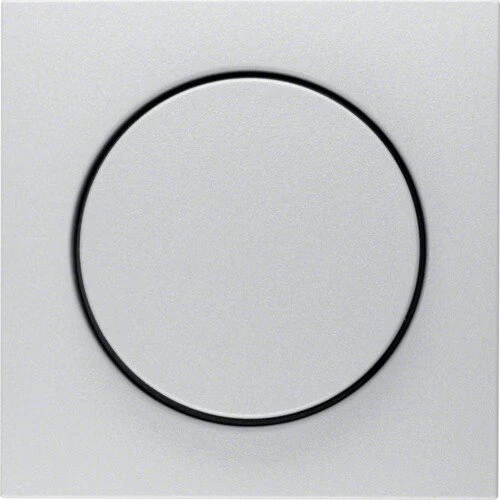 Berker S.1/B.3/B.7 Zentralstück für Drehdimmer/Drehpotenziometer, alu matt