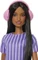 Mattel Barbie - Fashionistas Autistische Barbie in Lila Gestreiftem Kleid Vorschaubild
