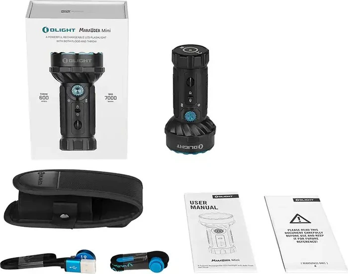OLight Marauder Mini Taschenlampe schwarz