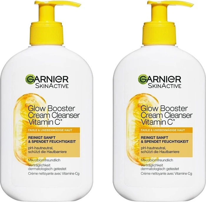 Garnier SkinActive 2in1 Vitamin C Glow Booster Serum Creme LSF25, 50ml