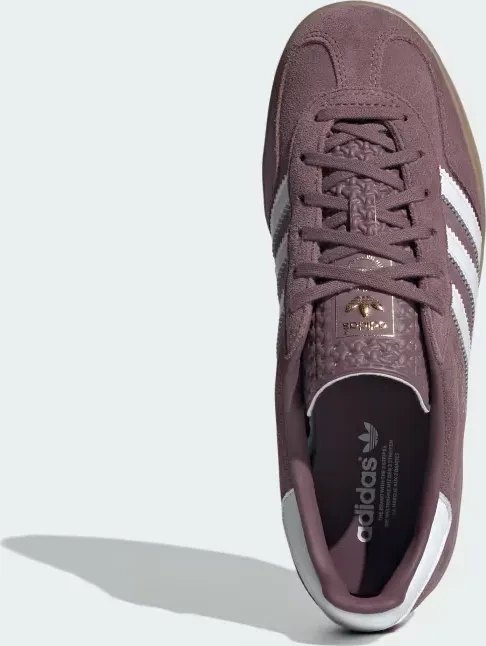 adidas Gazelle Indoor shadow fig/cloud white/gum