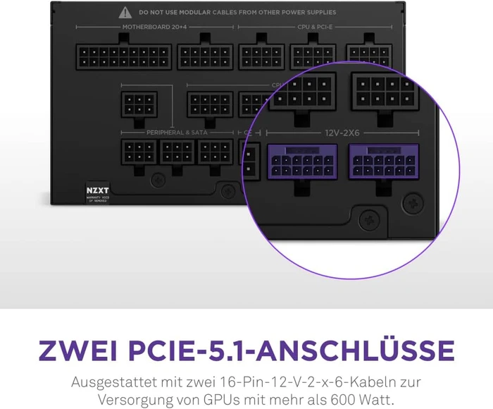 NZXT C Series C1500 Platinum 1500W, ATX 3.1
