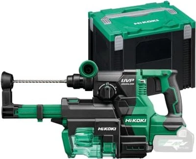 Hikoki DH3628DAW3Z Akku-Bohr-/Meißelhammer solo inkl. Koffer + Absaugeinheit