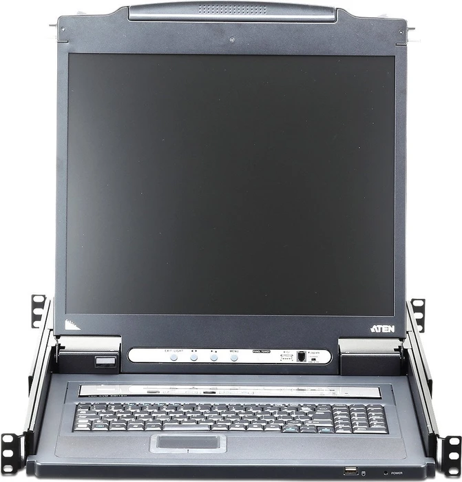 ATEN CL5708IM, 17" LCD KVM Switch, 8-fach, DE