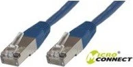 MicroConnect Patchkabel, Cat6, S/FTP, RJ-45/RJ-45, 15m, blau
