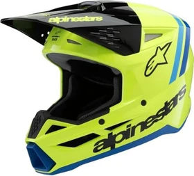 Alpinestars S-M3 Jugendliche Radium gelb/schwarz/blau