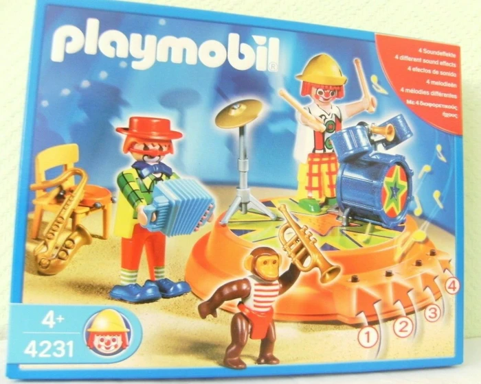 playmobil City Life Zirkuskapelle mit 4-fach-Soundmodul