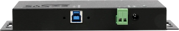 Exsys Industrial Wallmount USB-Hub, 7x USB-A 3.0, USB-B 3.0 [Buchse]