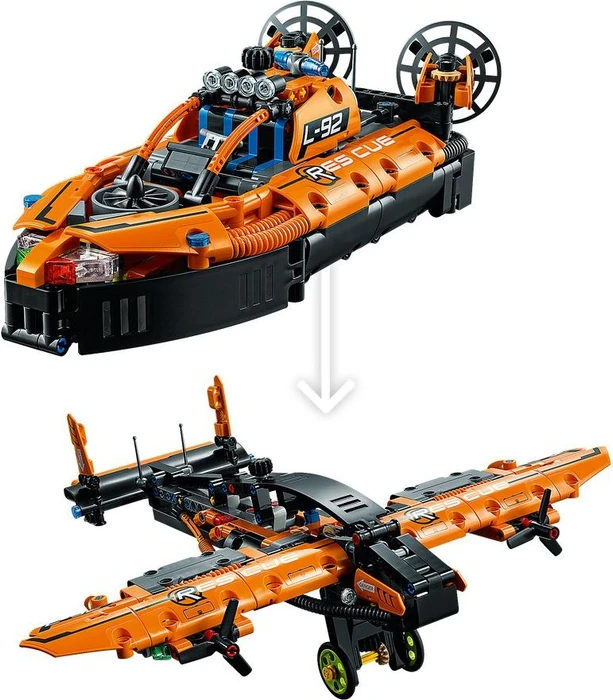 LEGO Technic - Luftkissenboot für Rettungseinsätze