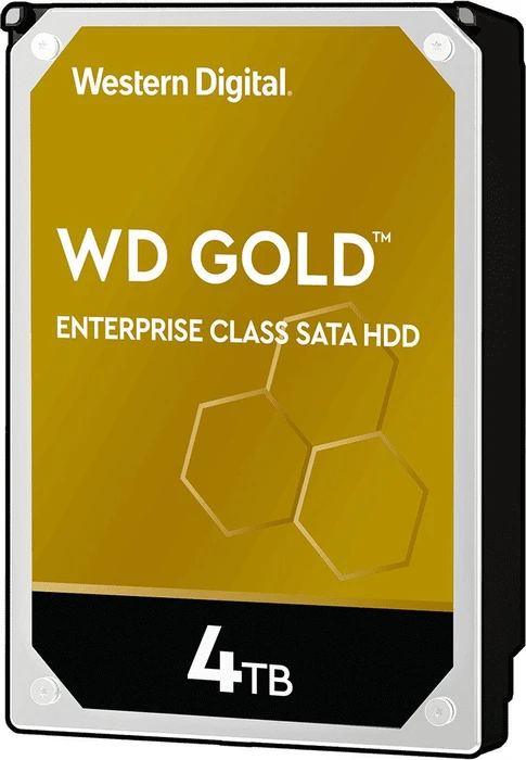 Western Digital WD Gold 4TB, 24/7, 512n / 3.5" / SATA 6Gb/s