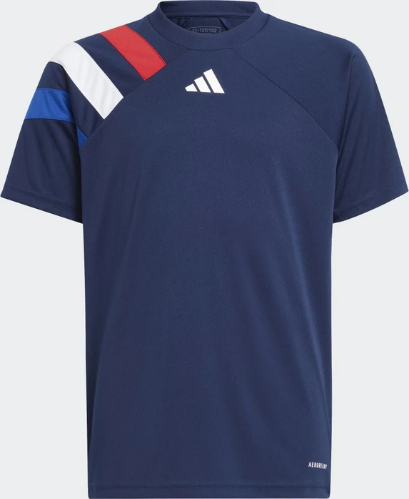 adidas Fortore 23 Trikot kurzarm team navy blue 2/team collegiate red/royal blue (Junior)