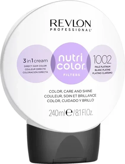 Revlon Nutri Color Filters Haartönung 1002 pale platinum, 240ml
