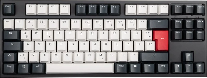 Ducky One 2 Tuxedo TKL, MX BROWN, USB, DE