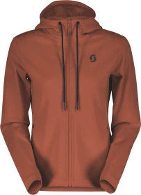 Scott Tech Zip Hoodie earth red (Damen)