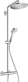 Hansgrohe Croma Select S Showerpipe 280 1jet EcoSmart Thermostat Duschsystem chrom