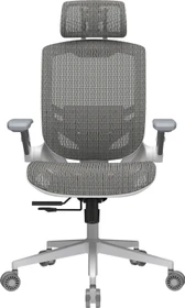 Cougar Speeder One White Gamingstuhl, weiß/grau