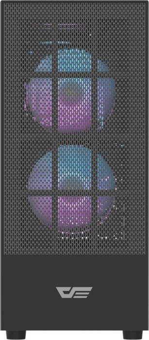 DarkFlash A290 Black, Glasfenster