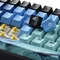 Sharkoon Skiller SGK50 S3 Ultimate Set, PBT, blau/schwarz, LEDs RGB, hot-swap, Gateron G Pro 3.0 YELLOW, USB, DE Vorschaubild