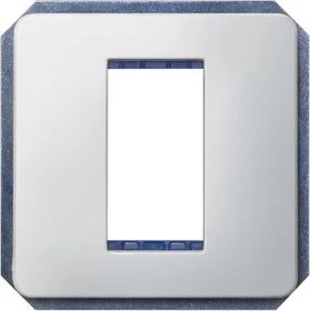 Siemens DELTA i-system Modulträger 1-fach, aluminiummetallic