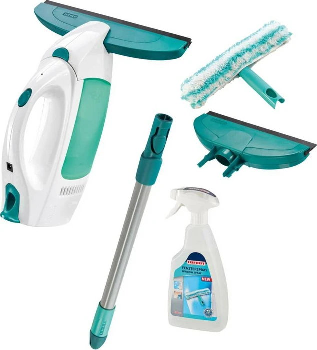 Leifheit Dry&Clean Komplett-Set Akku-Fenstersauger