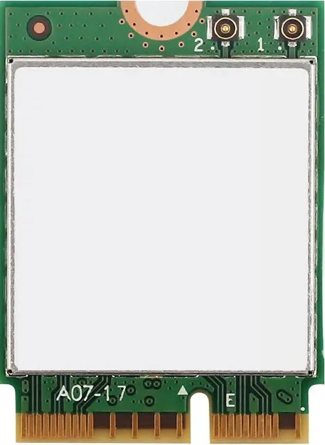 Intel Wi-Fi 6E AX411 Gig+ Modul, AX411 ohne vPro, 2.4GHz/5GHz/6GHz WLAN, Bluetooth 5.3, M.2/E-Key CNVi