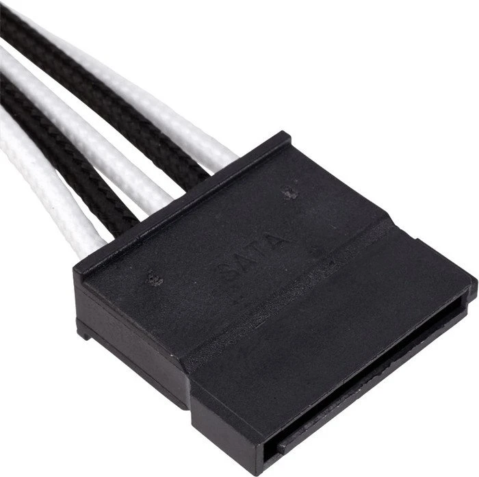 Corsair PSU Cable Kit Type 4 - Pro Package - Gen3, weiß/schwarz