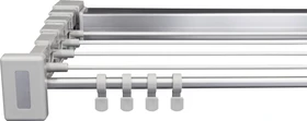 Stewi Teleskop Prestige 80 Wand-Wäschetrockner alu