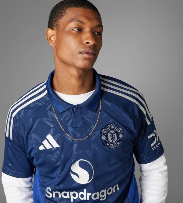 adidas Manchester United 2024/2025 Auswärtstrikot night indigo (Herren)