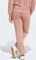 adidas Essentials 3-Streifen French Terry Cuffed Trainingshose lang warm clay/white (Damen) Vorschaubild
