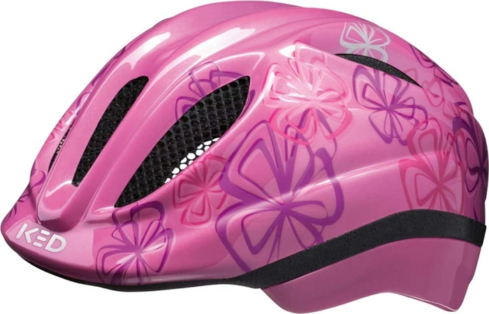 KED Meggy II Trend Kinderhelm pink flower