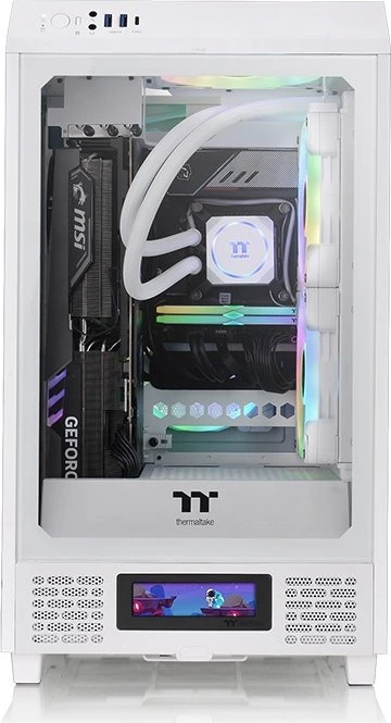 Thermaltake LCD Panel Kit 3.9" für Thermaltake The Tower 200, weiß