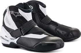 Alpinestars SMX-1 R V2 Belüfteter Motorradschuh schwarz/weiß