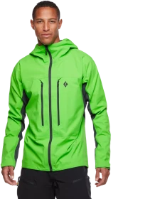 Black Diamond Dawn Patrol Hybrid Shell Funktionsjacke vibrant green (Herren)