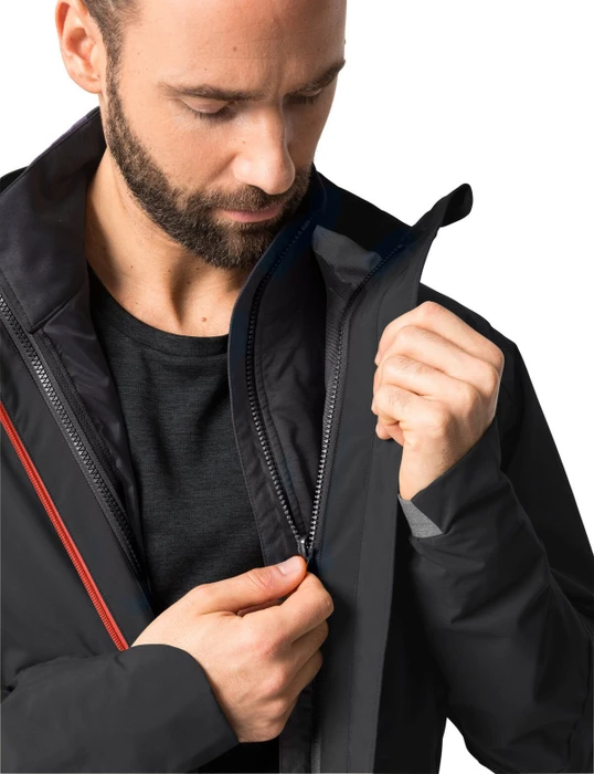 Vaude Yaras 3in1 Fahrradjacke schwarz (Herren)