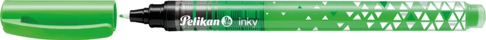Pelikan inky Neon Tintenroller (Mine) grün, Rechtshänder, Faltschachtel