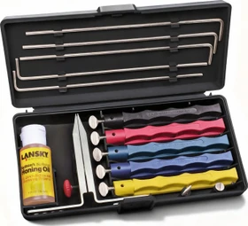 Lansky LKCLX 5-Stone Deluxe Schärf-Set Messerschärfer