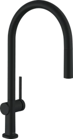 Hansgrohe Talis M54 210 1jet mit sBox ausziehbar mattschwarz
