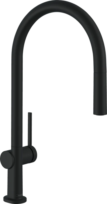 Hansgrohe Talis M54 210 1jet mit sBox ausziehbar mattschwarz
