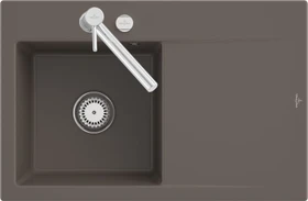 Villeroy & Boch Subway Style 45 Einbau Becken links mit Excenterbetätigung timber