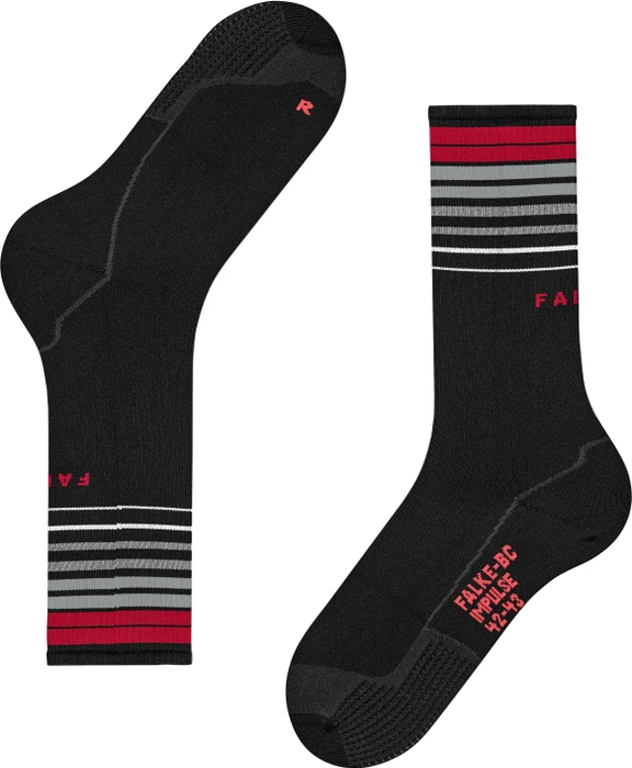 Falke BC Impulse Fahrradsocken schwarz