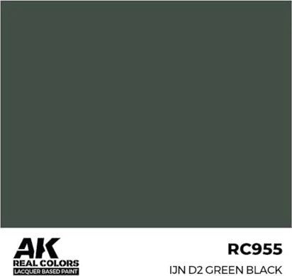 AK-Interactive 2nd Gen Real Colors ijn d2 green black, 17ml