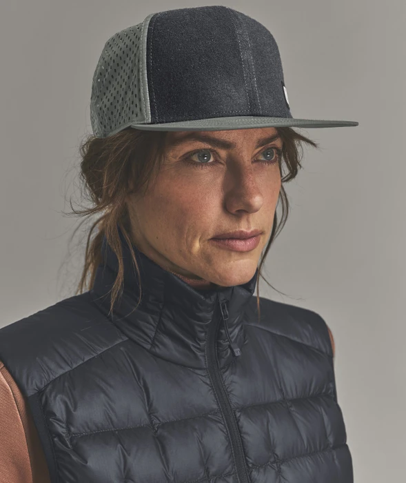 Ortovox Logo Air Trucker Kappe green sage